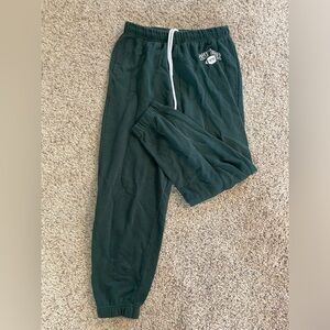 Garage Green Sweatpants MEDIUM